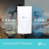TP-Link RE500X, AX1500 Mbps OneMesh Wi-Fi 6 Menzil Genişletici - 4