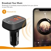 Anker Roav Smartcharge F2 Akıllı Araç Bulucu Bluetooth Hızlı Araç Şarjı  - R5111012 - OFP thumbnail 4