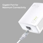 TP-Link TL-PA7017 KIT AV1000 Gigabit Powerline Starter Kit ( Powerline Adaptör ) - 6