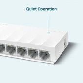 TP-Link LS1008, 8-Port 10/100 Mbps Fast Ethernet Switch, 8 Bağlantılı Ethernet Çevirici, Beyaz - 4