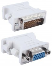 Dvi (24+5) To Vga Dönüştürücü Adaptör Monitör Kablo Ucu Çevirici - 1