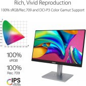 Asus ProArt PA247CV 23.8" 5 MS 75 Hz Full HD IPS LED Monitör - 3
