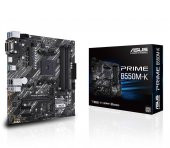 Asus PRIME B550M-K AMD B550 DDR4 USB3.2 HDMI/DVI/VGA PCI 4.0 AM4 Anakart - 1