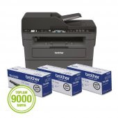 Brother MFC-L2716DW-3T Wifi Çok Fonksiyonlu Lazer Yazıcı (3 Tonerli) - 1