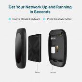 TP-Link M7200, Dahili Pilli 4G LTE Taşınabilir Wi-Fi Modem/Router - 3