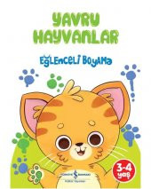 Yavru Hayvanlar Eğlenceli Boyama İş Bankası Kültür Yayınları - 1