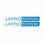 Limited Edition Logo Mavi Damla Etiket - 1