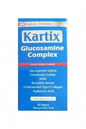 Kartix Glucosamine Chondroitin Msm 90 Kapsül Aromasız Renkli - 1
