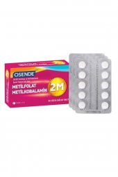 Osende 2m Metilfolat Metilkobalamin 30 Tablet 2 Adet - 1