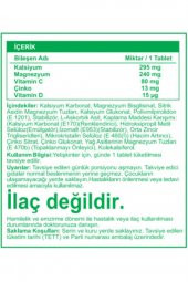 Kalsiyum Magnezyum Çinko D3 30 Tablet - 2