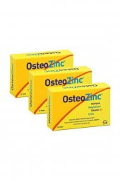 Osteozinc - Kaisiyum,Magnezyum,Çinko,D Vitamin - 30 Tablet - 3 Adet - 1
