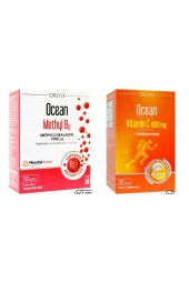 Methyl B12 1000µg Sprey 10 ml Ve Ocean Vitamin C 1000mg 30 Tablet - 1