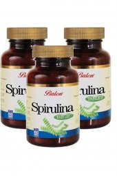 3 Adet Spirulina Tablet 100 Adet 700 Mg Yosun Hapı - 1