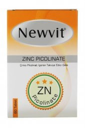 Newvit Zinc Picolinate 30 Tablet | Çinko Pikolinat - 1