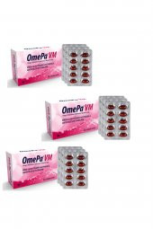 Omepa Vm Omega-3 Multivitamin Multimineral Kapsül X 3 Adet - 1
