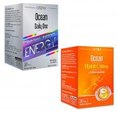 Ocean Daily One Multivitamin Energy ve Ocean Vitamin C Seti - 1