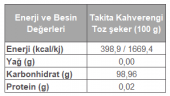 KAHVERENGİ ŞEKER TOZ 500 GR - 2