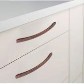Mobilya Banyo Mutfak Dolabı Çekmece Dolap Kapak Kulpu Kulbu Antik Bakır 224 mm Metal Kulp - 3