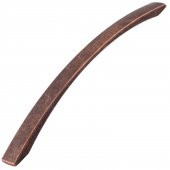 Mobilya Banyo Mutfak Dolabı Çekmece Dolap Kapak Kulpu Kulbu Antik Bakır 224 mm Metal Kulp - 5