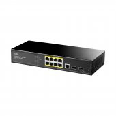 Cudy GS2008PS2 2Port Gigabit SFP,1Consol,2Gigabit Combo,8 Port PoE L2 Yönetilebilir Gigabit Switch - 1