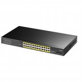 Cudy GS1028PS2 2 Port SFP, VLAN, CCTV, 24 Port Gigabit 300W PoE+ Metal Switch thumbnail 1