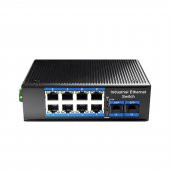 Cudy IG1008S2P 8 Port Gigabit 240W PoE+,2SFP, 2km Çoklu,80km Tekli Mod IP40 Metal Endüstriyel Switch - 2