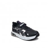 Albishoes Kız Bebek Çocuk Mevsimlik Cilt Simli Kalpli Love Cırtlı Sneaker Spor Ayakkabı - 2