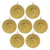 7 Adet Tam Altın Yeni Tarihli Set - 1