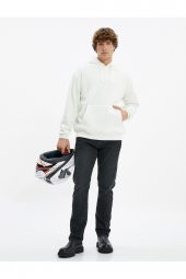 Straight Fit Boru Paça Kot Pantolon - Mark Jean - 8