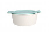 Porland Cookland Fire Turkuaz Kapaklı Derin Tencere 1.3 Lt 04CLA000015 - 2