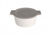 Porland Cookland Fire K.Gri Kapaklı Derin Tencere 1.3 Lt 04CLA000017 - 1