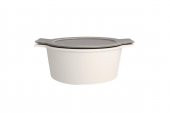 Porland Cookland Fire K.Gri Kapaklı Derin Tencere 1.3 Lt 04CLA000017 - 2