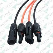 Güneş Paneli Uzatma Kablosu (10m+10m) 4mm Çift Taraflı Mc4 Soketli Solar Ara Kablo Siyah Kırmızı - 6
