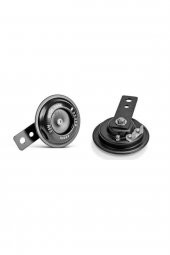 Motorsiklet Kornası 12 Volt / Küçük Kafa / Siyah Seger - 2
