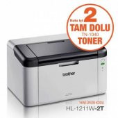 Brother HL-1211W Wifi Mono Lazer Yazıcı (2 Orijinal Tonerli) - 1
