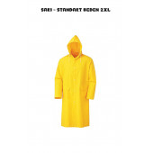 Kapşonlu Cepli Lüx Yağmurluk Sarı Standart - 1