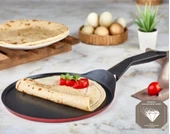 DİAMOND KREP TAVASI BORDO BLUE 30 CM - 1