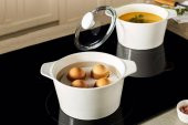 Porland Cookland Fire Aparatlı Yumurta Tenceresi 1.2 Lt 04CLA000010 - 1