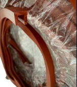 Contacall Silikonlu Fırın Contası U Tipi Fırın Kapak Fitili 12x12 mm 2 Metre - 2