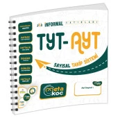 2025 YKS-TYT-AYT İnformal Yayınları Meta Koç SAYISAL Öğrenci Takip Sistemi (Spiral Sırtlı) - 1