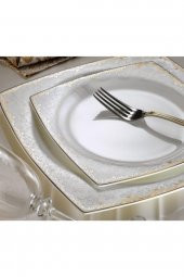 Aryıldız Bone Square Porselen 60 Parça Yemek Takımı 31019 - 1