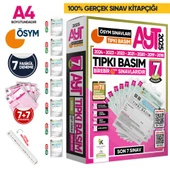 2025 AYT ÖSYM Çıkmış Soru Tıpkı Basım 7li Deneme Paketi Türkiye Geneli Video ve Dijital Çözümlü - 1