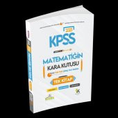 KPSS Matematik Kara Kutu TEK KİTAP Dijital Çözümlü Konu Özetli ÖSYM Çıkmış Soru Bankası - 1