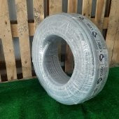 1" SÜPER MAVİ PVC ŞEFFAF ÖRGÜLÜ SULAMA HORTUMU 50 METRE BAHÇE TARLA SULAMA HORTUM - 3