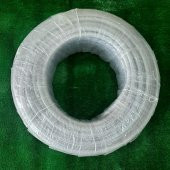 1" SÜPER MAVİ PVC ŞEFFAF ÖRGÜLÜ SULAMA HORTUMU 50 METRE BAHÇE TARLA SULAMA HORTUM - 4