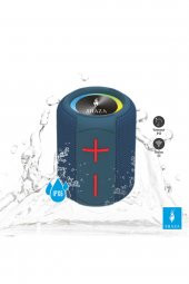 Shaza Taşınabilir Bluetooth Hoparlör Ipx6 Suya Dayanıklı - 8w Ses Çıkışı Mavi - 1
