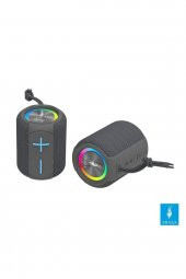 Shaza Taşınabilir Bluetooth Hoparlör Ipx6 Suya Dayanıklı - 8w Ses Çıkışı Gri - 2