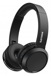 Philips TAH4205 Kulak Üstü Bluetooth Kulaklık 29 Saat Dinleme Süreli Bas Artırma Düğmeli - Siyah - 1