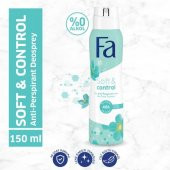 Fa Women Soft & Control Deosprey Taze Yasemin 150 ML thumbnail 1
