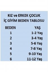 Erkek Çocuk Renkli Elastan Empirme Atlet (6 ADET) - 4